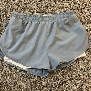 Light blue shorts from Shein